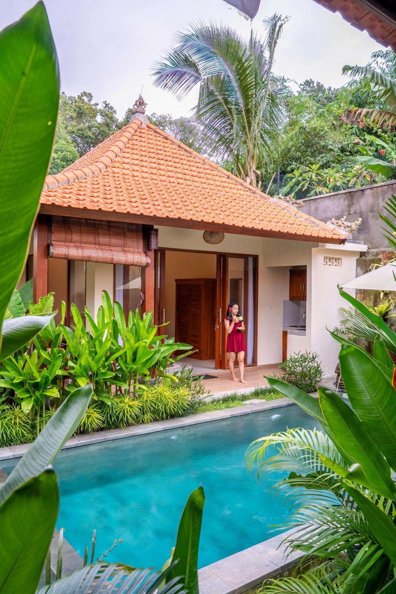 Cempaka Kembar Guest House 우붓 외부 사진