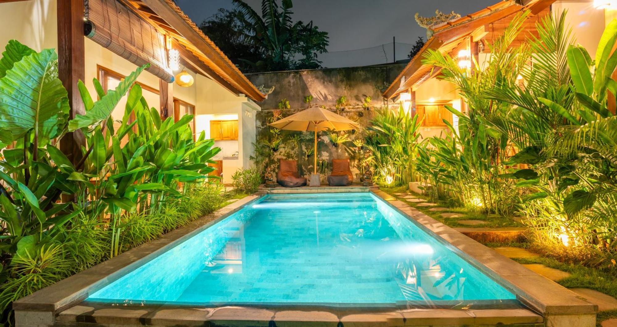 Cempaka Kembar Guest House 우붓 외부 사진