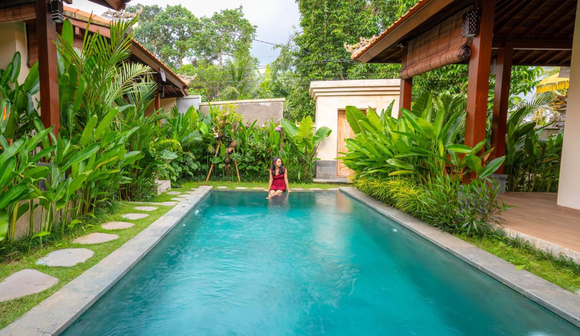 Cempaka Kembar Guest House 우붓 외부 사진