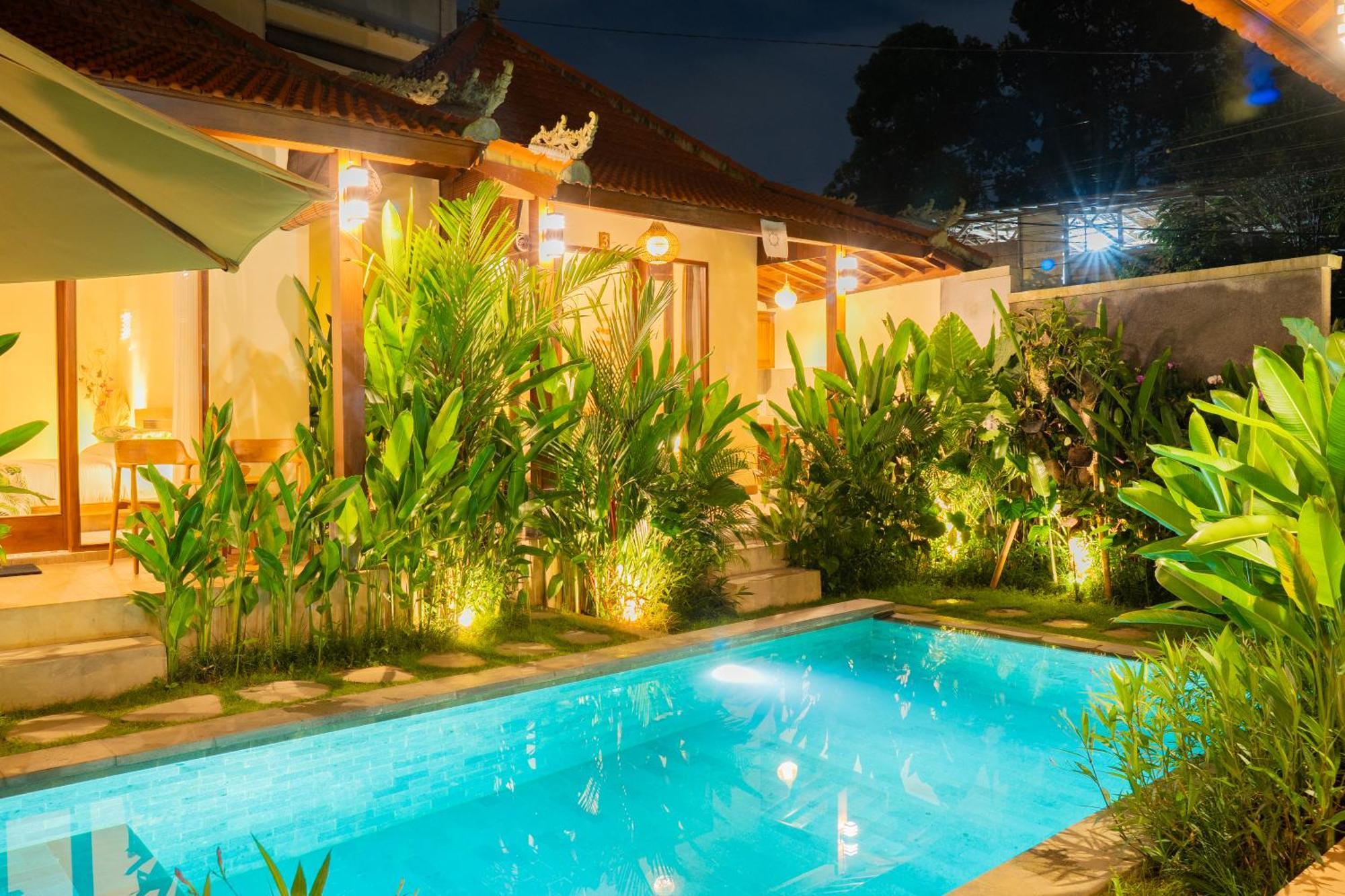 Cempaka Kembar Guest House 우붓 외부 사진